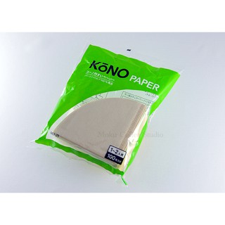 【日本 河野 KONO 】 MD-25 無漂白濾紙 100張入 1~2人 名門濾杯專用 ★V60通用 01濾紙 錐形