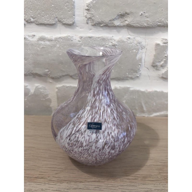 蘇格蘭 Caithness 手工 水晶玻璃 藝術品 花瓶 擺飾品 收藏品 老件 購於蘇格蘭