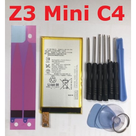送10件工具組 Sony Z3 mini D5833 C4 電池 LIS1561ERPC 現貨