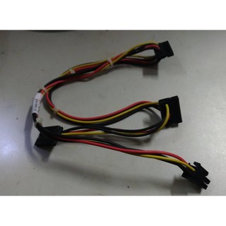 HP 專用6pin轉sata 4pin轉SATA 電源線二手良品