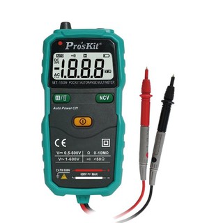 【五金批發王】臺灣 Pro'sKit 寶工 MT-1509 袖珍型自動電錶 多功能精密數位電錶 智慧型自動量程表