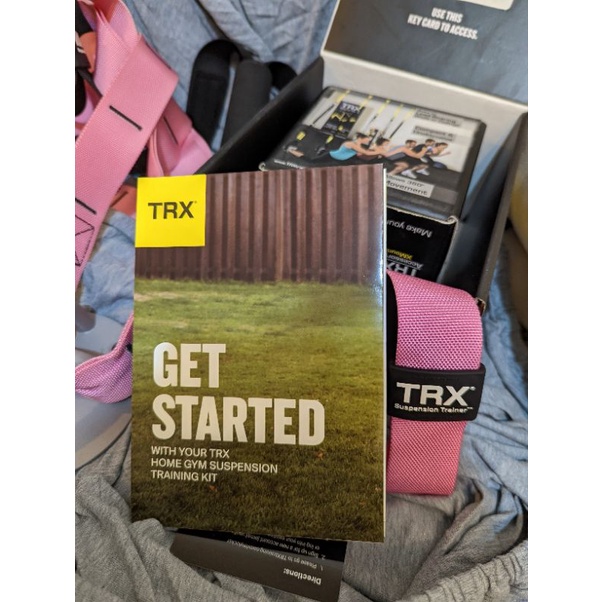 專業版TRX組/粉色/全原廠/含天花版固定盤和門檔配件/配件齊全