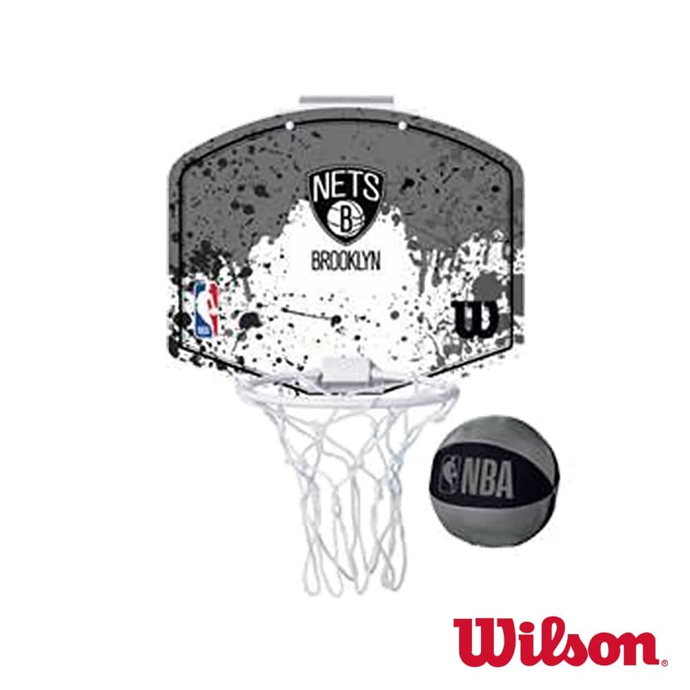 【線上體育】WILSON NBA 迷你籃板 21'籃網隊 (含小球)
