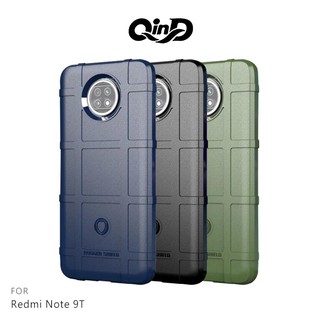 QinD Redmi Note 9T/Note 9 5G 戰術護盾保護套 手機殼 保護殼