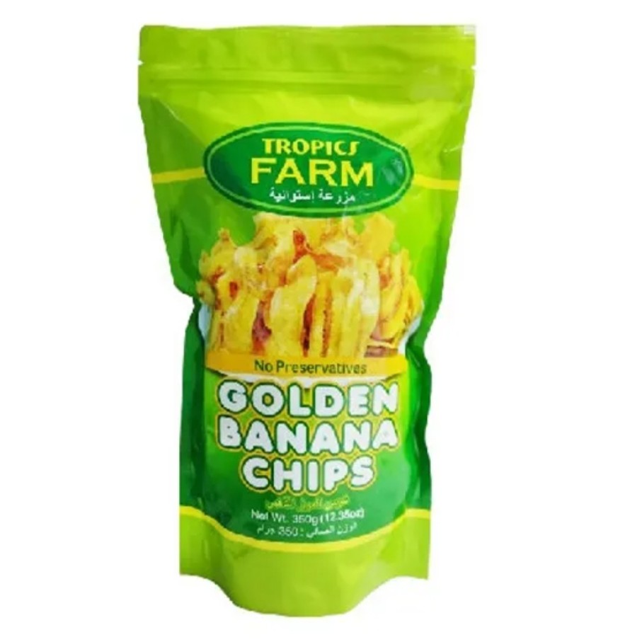 TROPICS FARM GOLDEN BANANA CHIPS 菲律賓 香蕉脆片