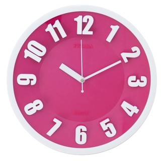 【WANgT】FUTABA 靜音掃秒野莓桃時鐘<現貨下殺>