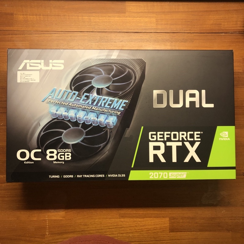 Asus Dual GeForce Rtx 2070 super O8G Evo