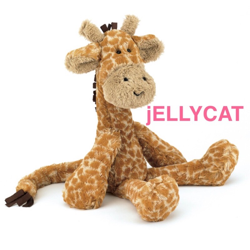英國品牌JELLYCAT經典 MERRYDAY GIRAFFE 長頸鹿 41cm兒童安撫玩偶 絨毛玩具