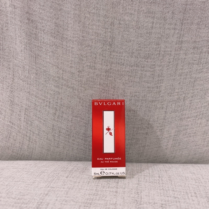 Bvlgari 寶格麗紅茶香氛  香水Eau Parfumee Au The Rouge 5ml 試香