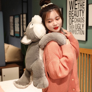 【❤️限時促銷❤️】可愛趴趴白熊哈士奇粉豬恐龍粉兔毛絨玩具公仔抱枕玩偶生日禮物女