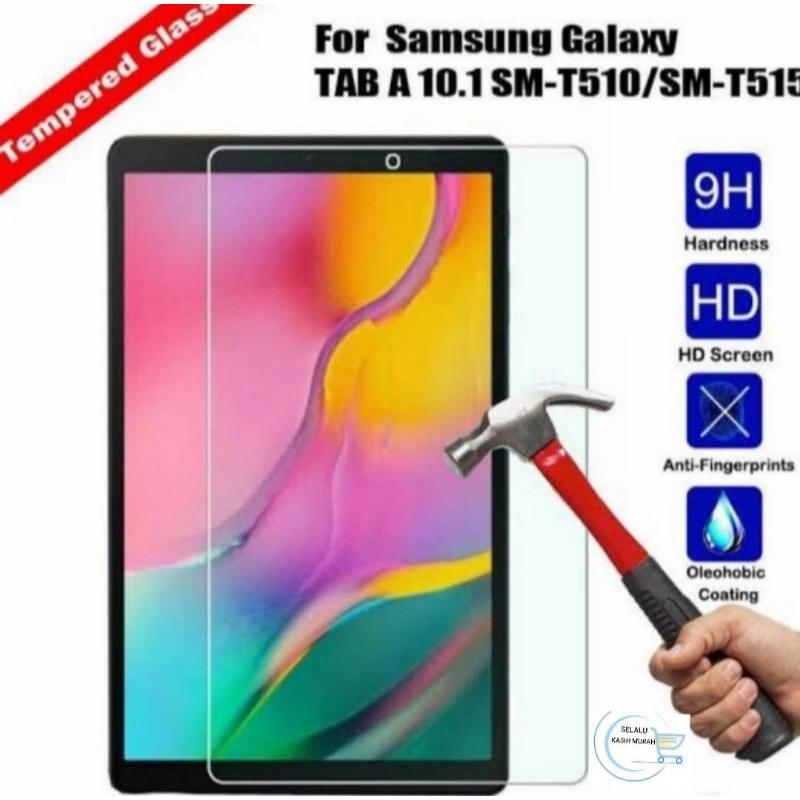SAMSUNG 鋼化玻璃三星 Galaxy Tab A SM-T515 SM-T510 防刮玻璃屏幕保護膜