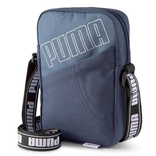 PUMA斜背包 (小ㄉ-07846102藍色) 側背包 外出隨身包 小方包 正品