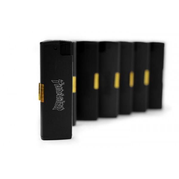 THRASHER - 日線 FLAME WINDPROOF LIGHTER 防風 打火機 (黑色) 化學原宿