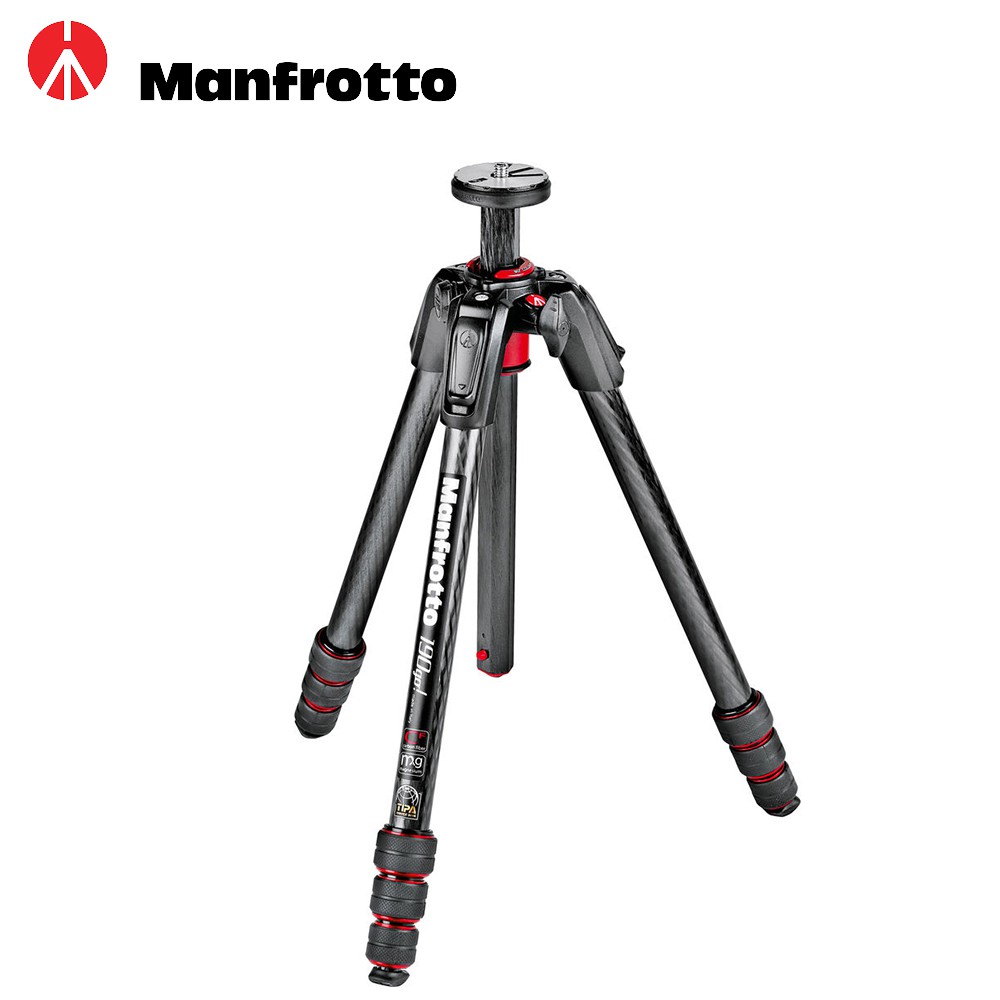 Manfrotto 曼富圖 190GO 碳纖維 四節三腳架 MT190GOC4