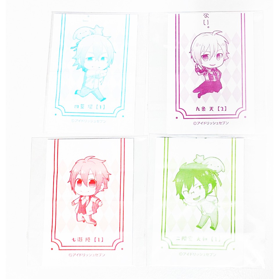 出清小館 現貨日版idolish7 偶像星願i7 名言台詞條四葉環九条天七瀨陸二階堂大和 蝦皮購物