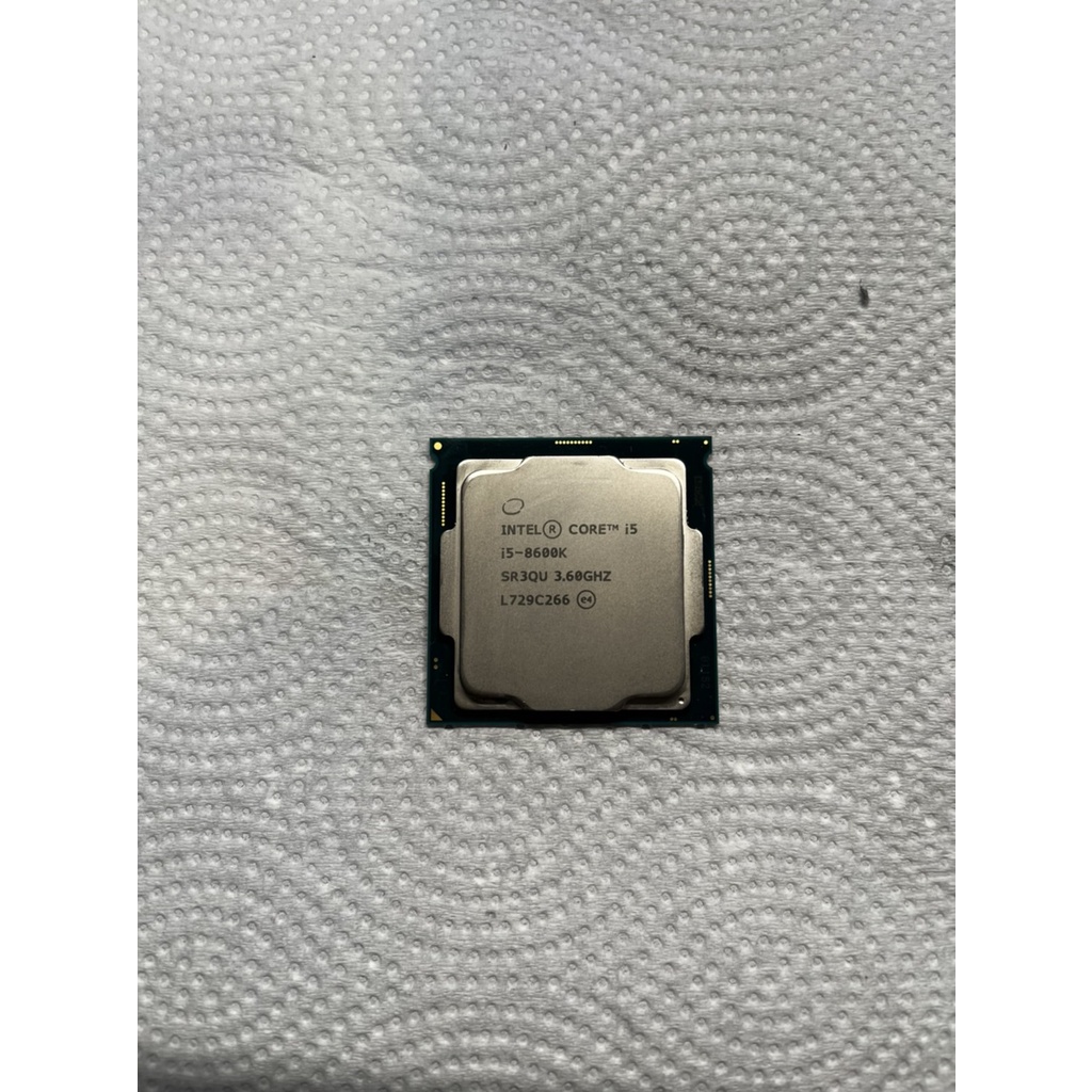 intel I5 8600K CPU