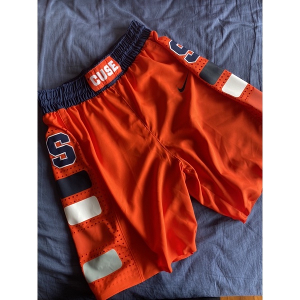 ［全新出清］Nike NCAA 雪城大學 籃球隊球褲 輕量球褲M號