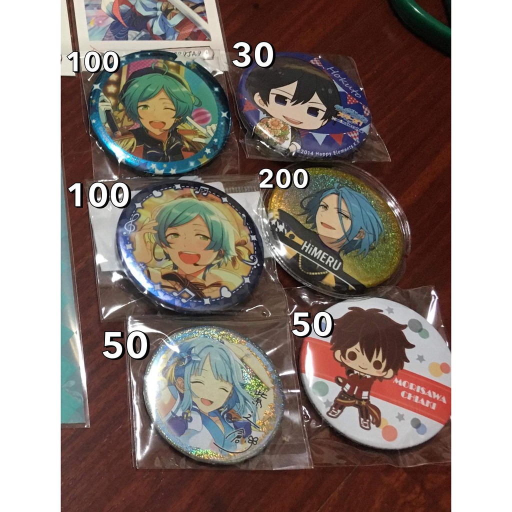 偶像夢幻祭合奏深海奏汰千秋紫之創himeru 南雲鐵虎徽章吊飾 蝦皮購物