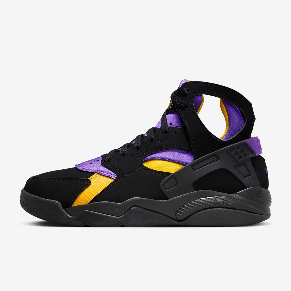 NIKE 休閒鞋 AIR FLIGHT HUARACHE 男 黑紫金 FD0188001 現貨 廠商直送