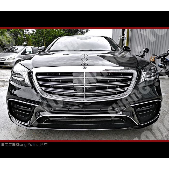 BENZ S-Class W222 前保桿 空力套件 2017 2018 2019 S63 AMG