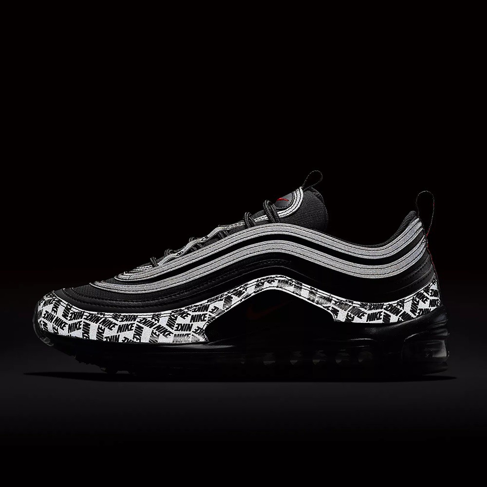 nike air max black reflective