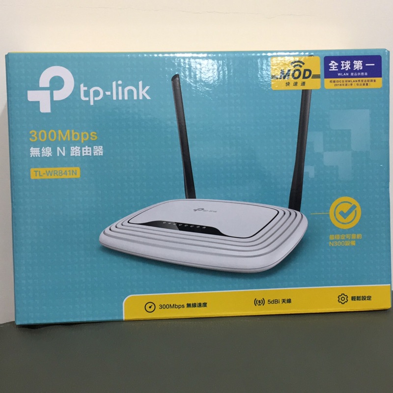 Tp-Link 300Mbps 無線路由器 TL-WR841N 全新 免運