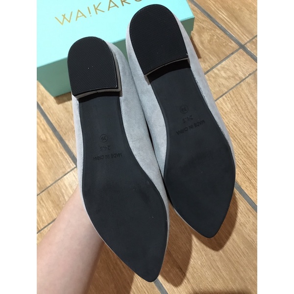 Image of 全新 ORiental TRaffic 灰色尖頭包鞋 #2