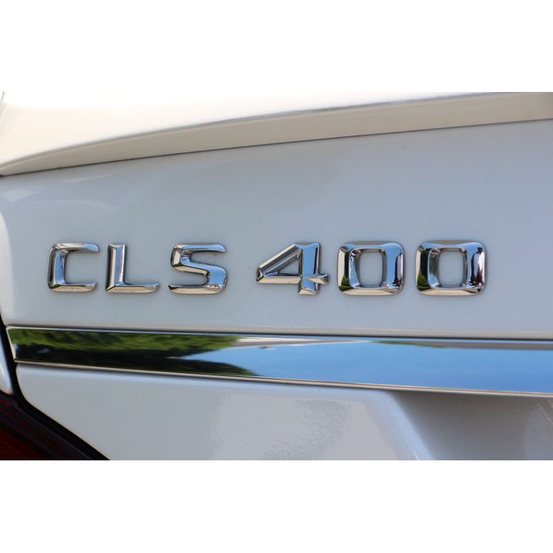 圓夢工廠 賓士 CLS W218 C218 2015 16 17 CLS400 後車箱鍍鉻銀改裝字貼 字標 同原廠款式