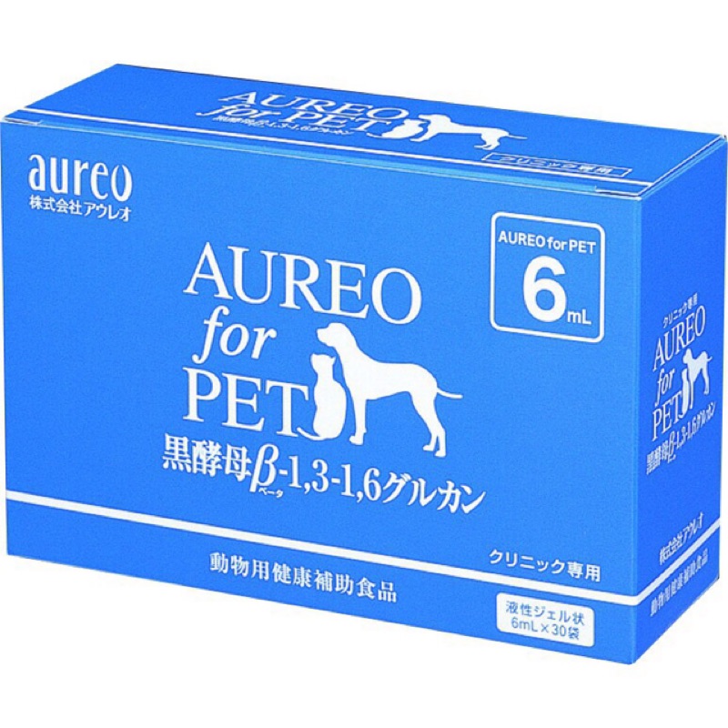日本AUREO〔寵物補助食品，黑酵母β-Glucan，6ml〕