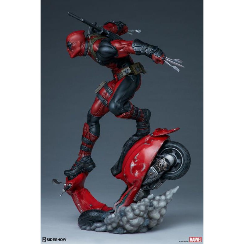 Sideshow Ss 漫威死侍deadpool 1 4 雕像限量 蝦皮購物
