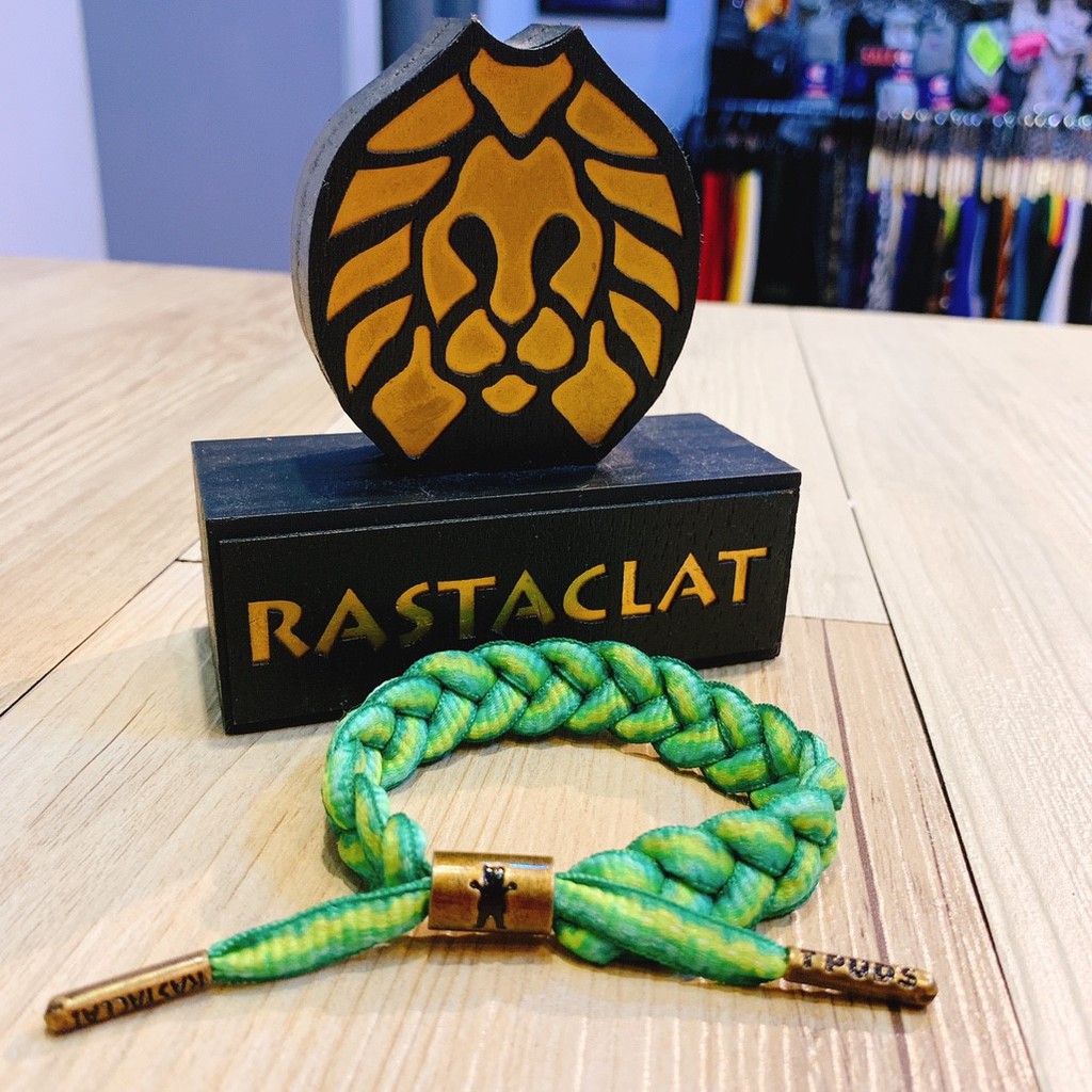 Rastaclat Bracelet 雷獅特 渲染 綠色 衝浪手環 編織 聯名款 初代 現貨