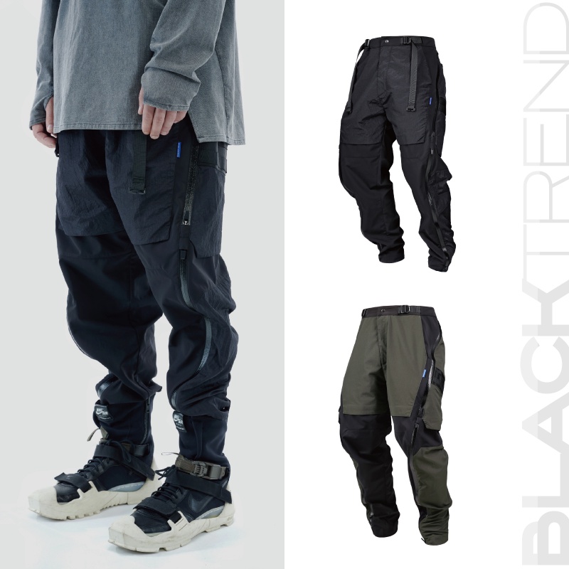 【Black.Trend】RL |  REINDEE LUSION 機能雙層拉鍊防水防風防塵長褲
