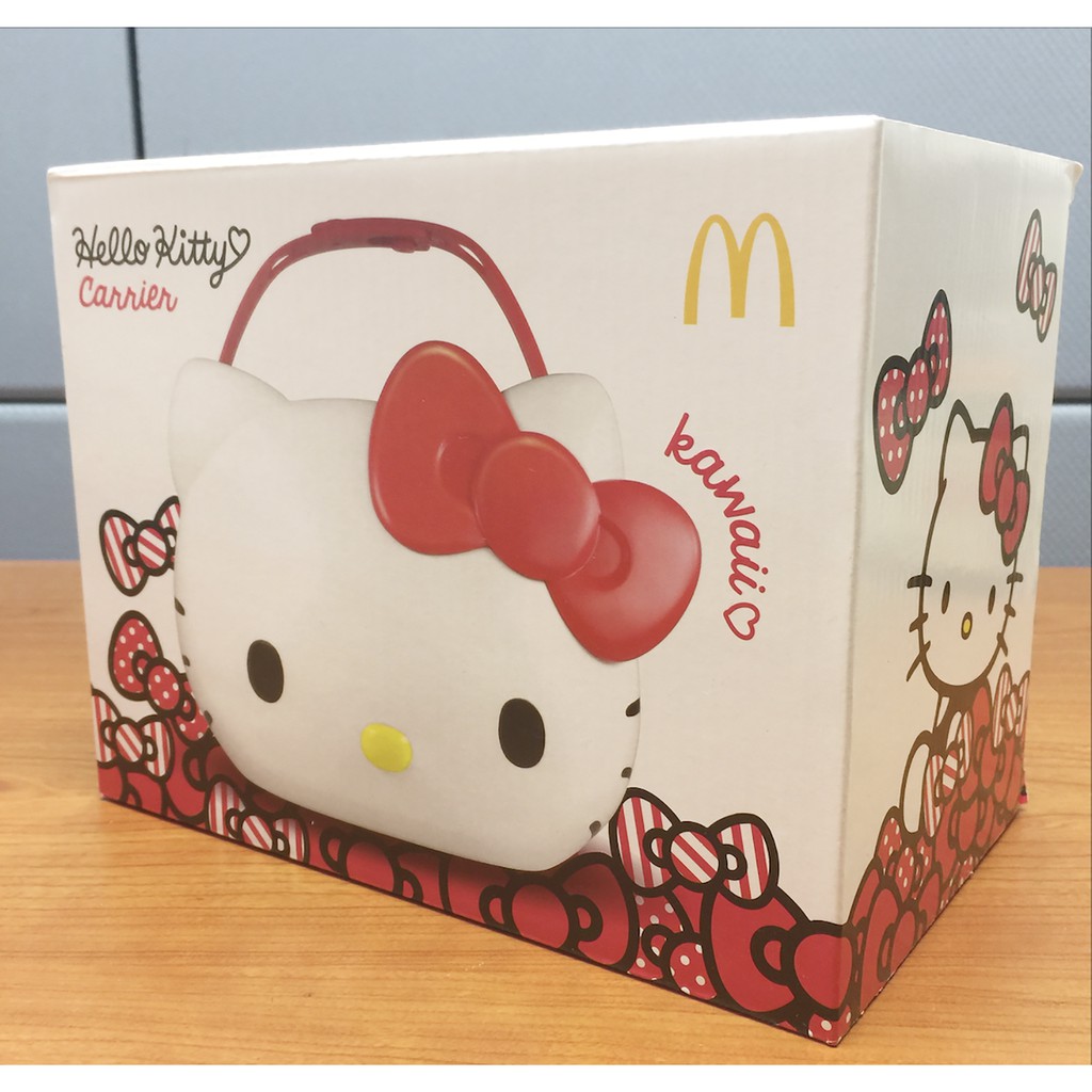 【全新】麥當勞限量 Hello Kitty、美樂蒂萬用置物籃 / 現貨