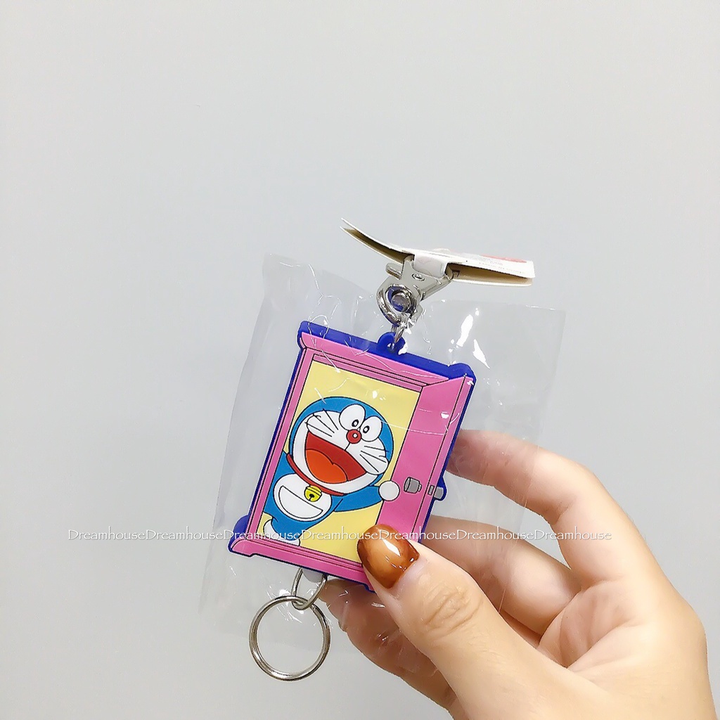 日本帶回 哆啦A夢 50週年 Doraemon 小叮噹 任意門 立體 伸縮 鑰匙圈 伸縮鑰匙圈 吊飾
