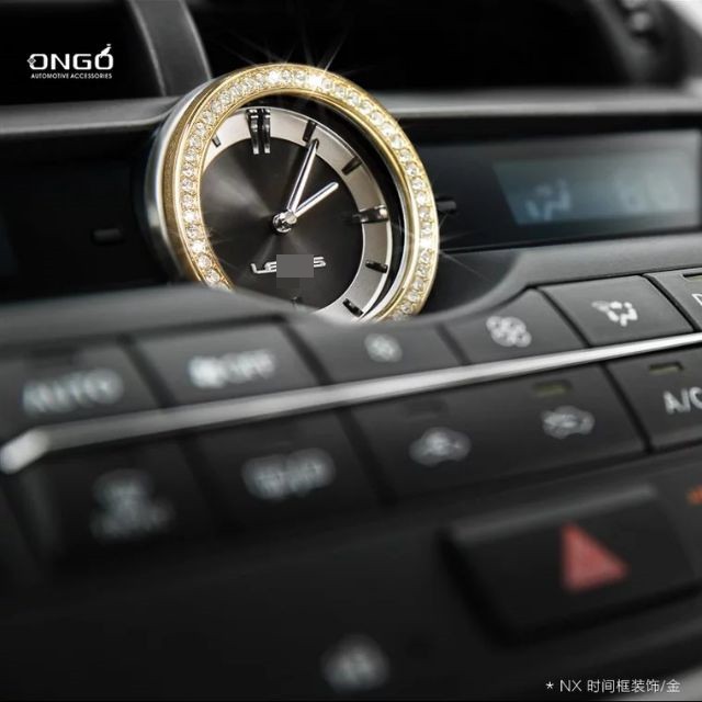 ✔️  雷克薩斯 Lexus 鑲鑽 內飾 NX200 200t 300h 改裝 時鐘框