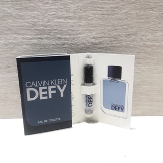 專櫃公司貨 Calvin Klein ck DEFY 無畏之心男性淡香水 1.2ML