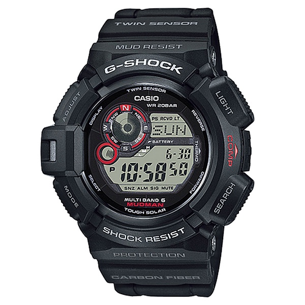 日本直送 卡西歐G-SHOCK系列 GW-9300-1 太陽能電錶運動防水男錶