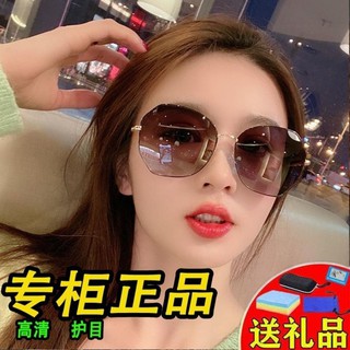 太陽鏡女新款韓版網紅同款ins眼鏡女圓臉偏光防紫外線車專用顯瘦