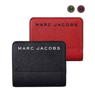 MARC JACOBS SAFFIANO精緻PVC皮革拉鍊扣式短夾 (四色)