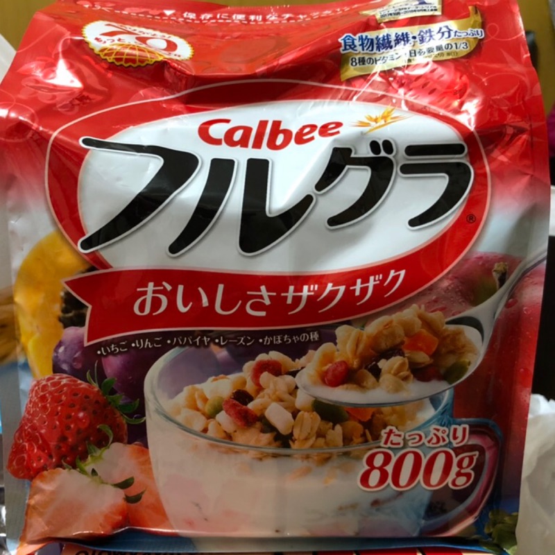 日本製 Calbee 麥片 水果口味 800克 水果麥片 麥片