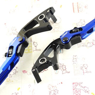 js 藍色 可調式 拉桿 煞車拉桿 生命之花 適用於 雷霆s 雷霆 雷霆王 g6