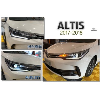 小傑車燈精品--全新 ALTIS 2017 2018 11.5代 原廠型LED 大燈 魚眼 大燈單顆價