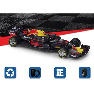 「車苑模型」burago 1:43 F1 2018 紅牛 RB14 賽車
