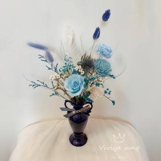 生活裡的小美好浪漫小瓶花 捧花情人節花束畢業花束生日花束永生花玻璃罩永生花音樂盒 蝦皮購物