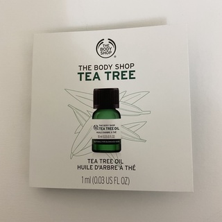 [ The Body Shop / 美體小舖 ] 茶樹精油 1ml 體驗裝 保存期限2022.10