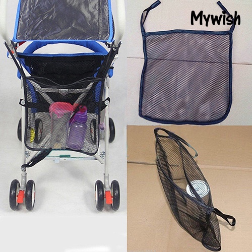Mh 嬰兒車置物袋 通用推車網袋網兜