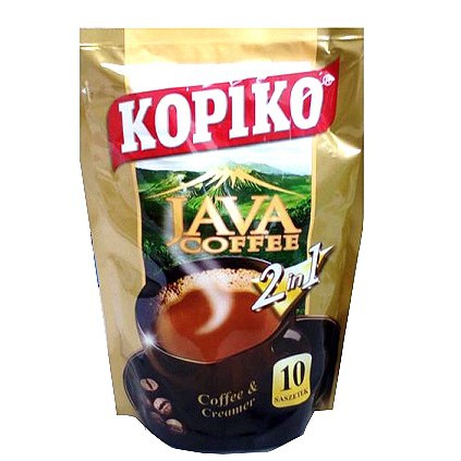 ╭＊早安101 ＊╯KOPIKO 阿拉比卡火山豆咖啡10包 /袋㊣↘92元