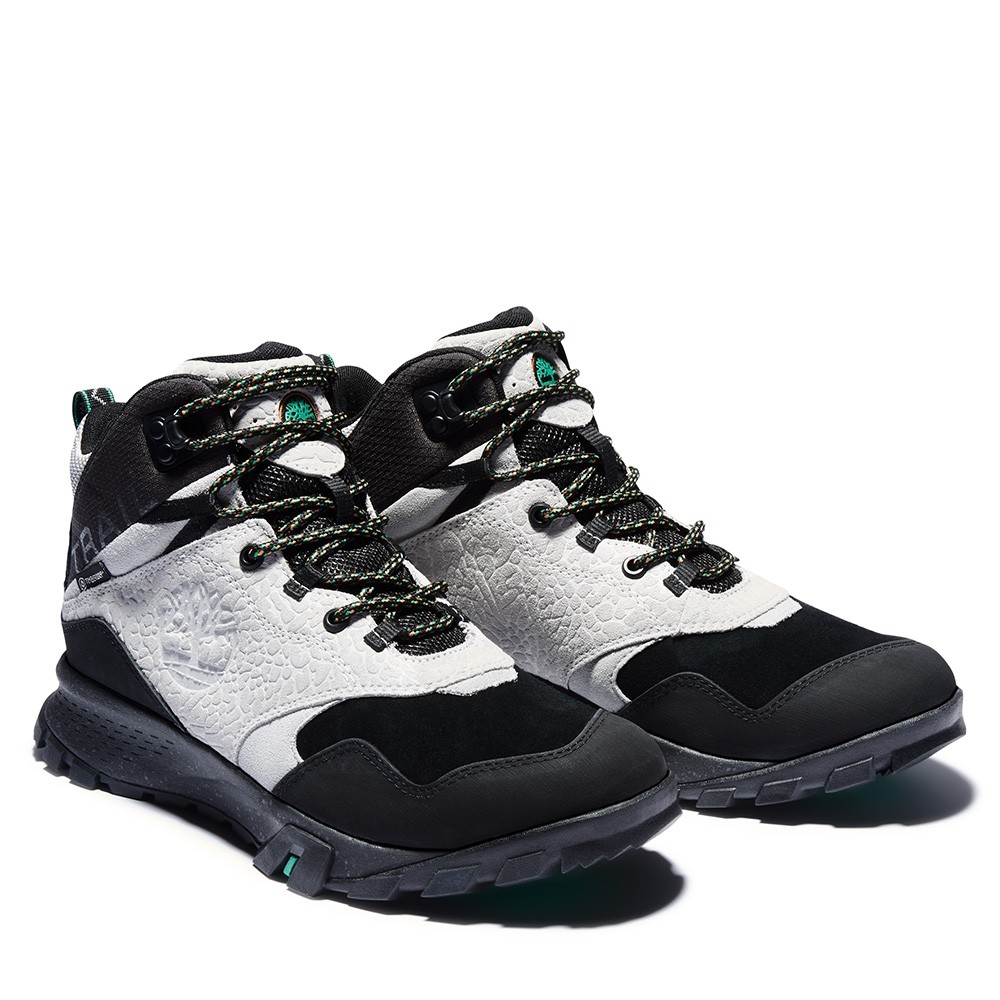 Timberland 男鞋淺灰色絨面革防水靴a23et032 橡膠耐磨抓地力牛皮戶外登山健走功能鞋款 蝦皮購物