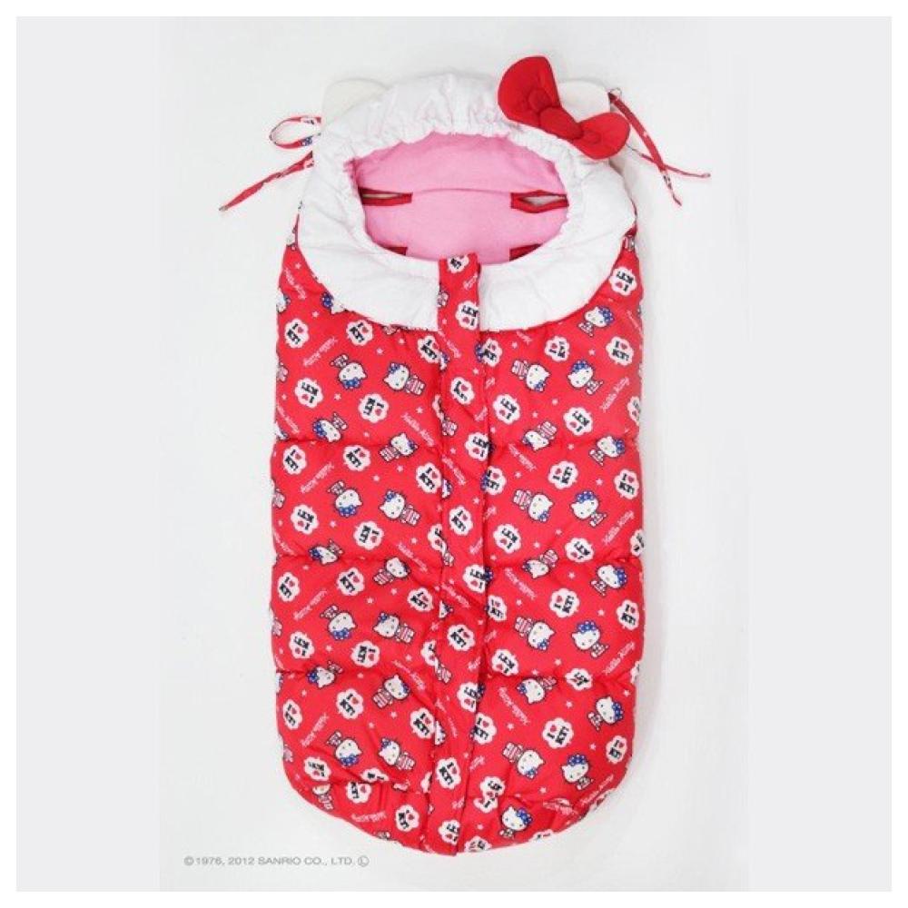 限量特價 凱蒂貓 Hello Kitty 嬰兒車用睡袋 嬰兒睡袋 睡袋 抗寒 寒流 冬季 防寒睡袋 寶寶睡袋 防寒