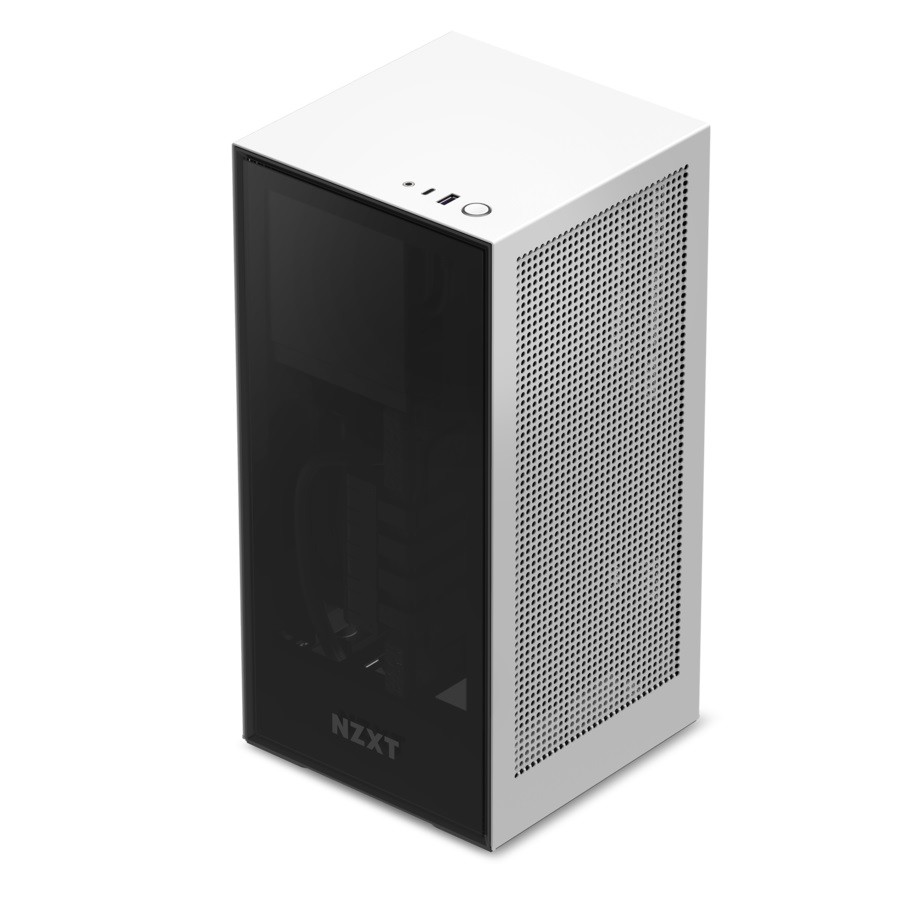 Nzxt 美商恩傑新版h1 套裝機殼白色 內含140水冷 650w金牌電源 蝦皮購物